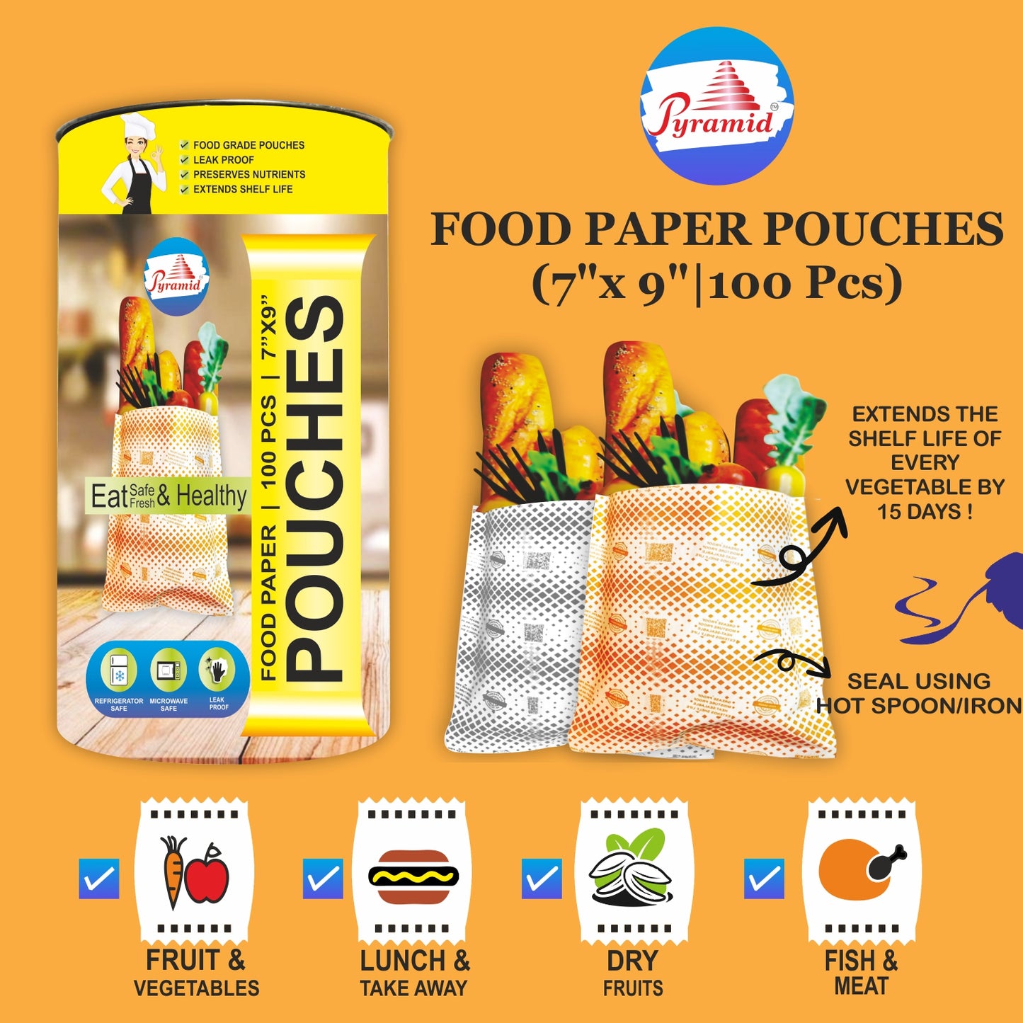 007. FOOD POUCHES