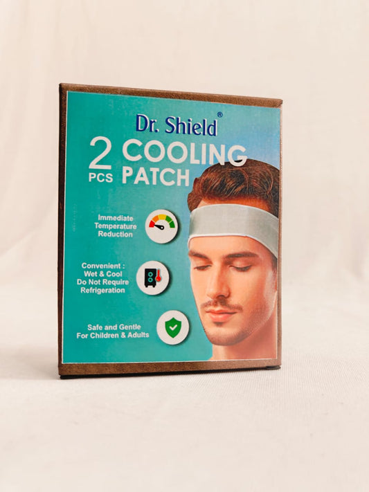 Dr Shield Cooling Patch Combo Pack ( Total 4 pcs - Pack OF 2 Boxes )